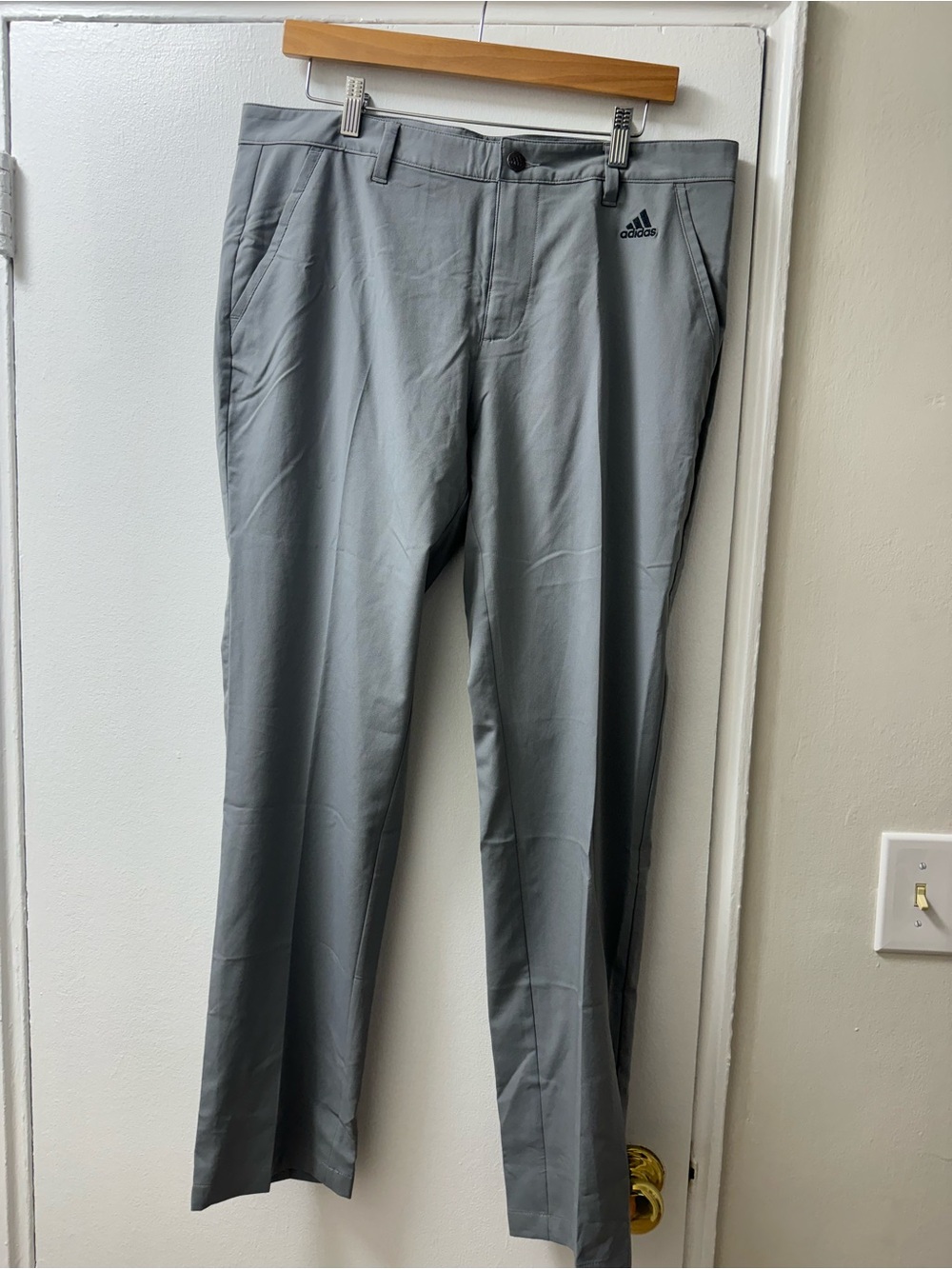 Adidas Men's Light Gray Golf Pants